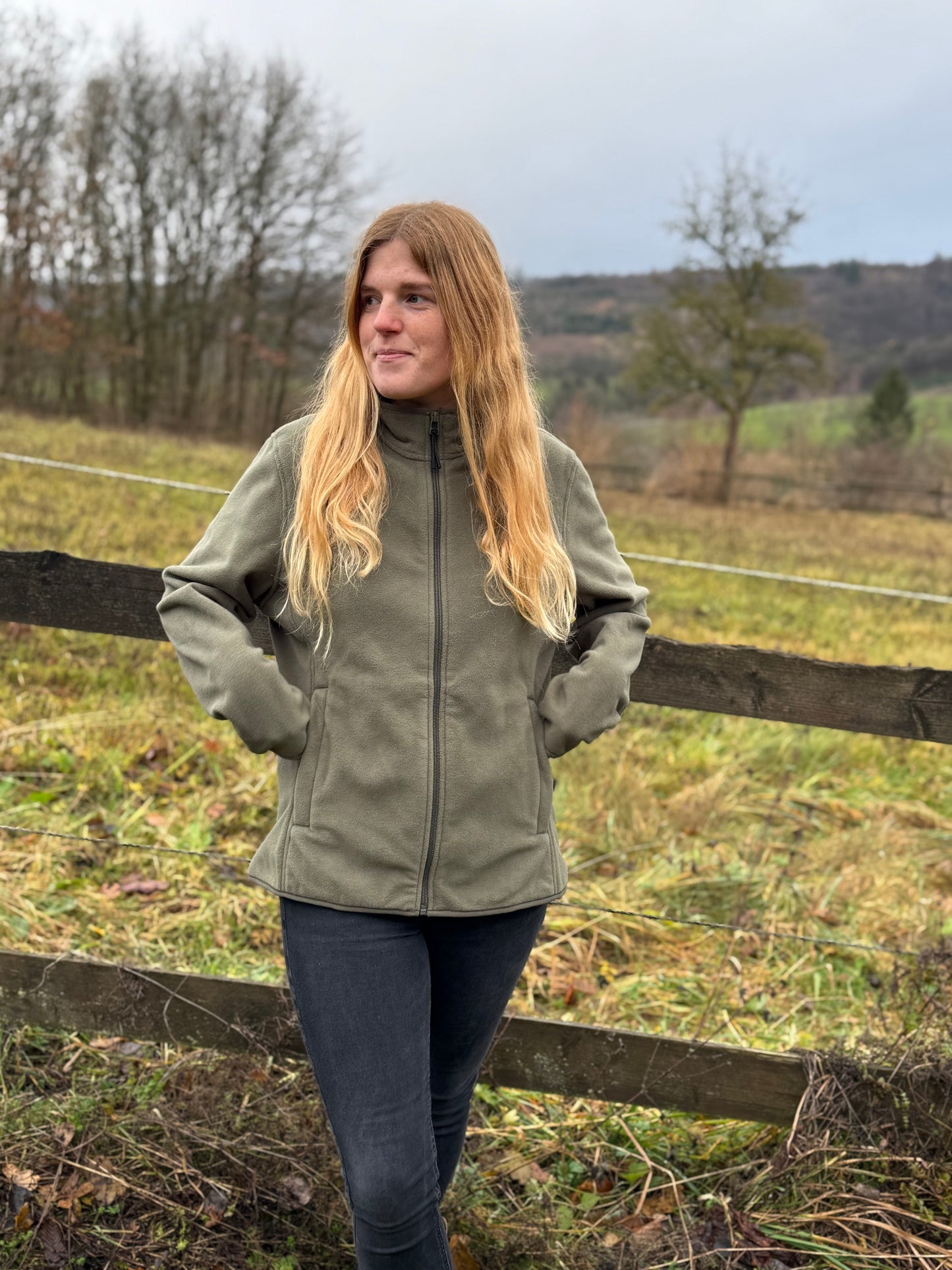 The horse vibes - fleece jacke