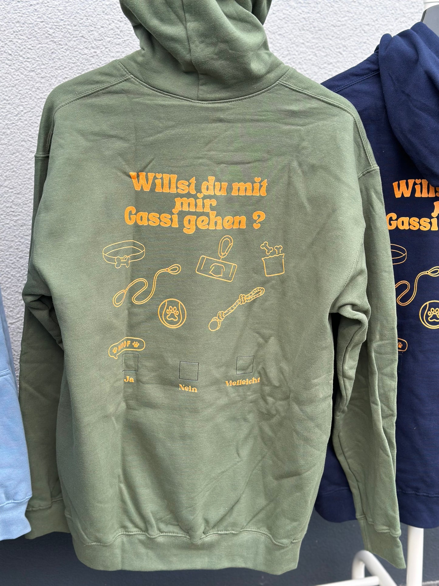 Willst du mit mit Gassi gehen ? Hoodie