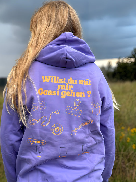 Willst du mit mit Gassi gehen ? Hoodie