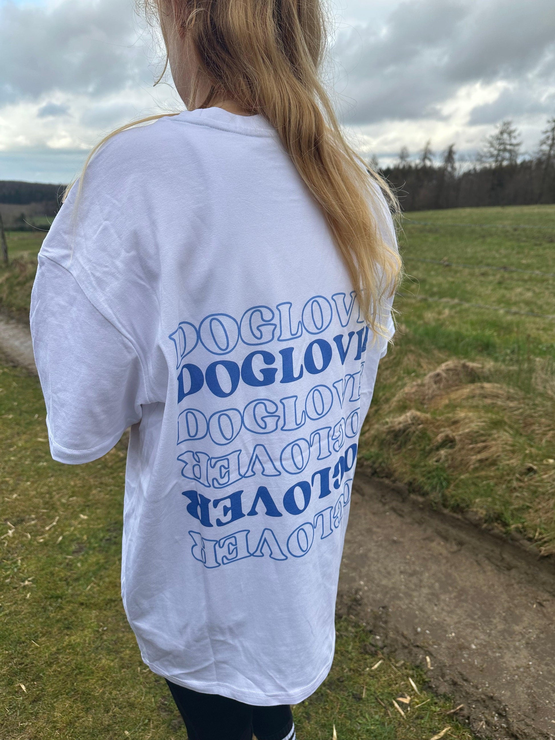 Oversized T-shirt Doglover - LieblingsHaustier