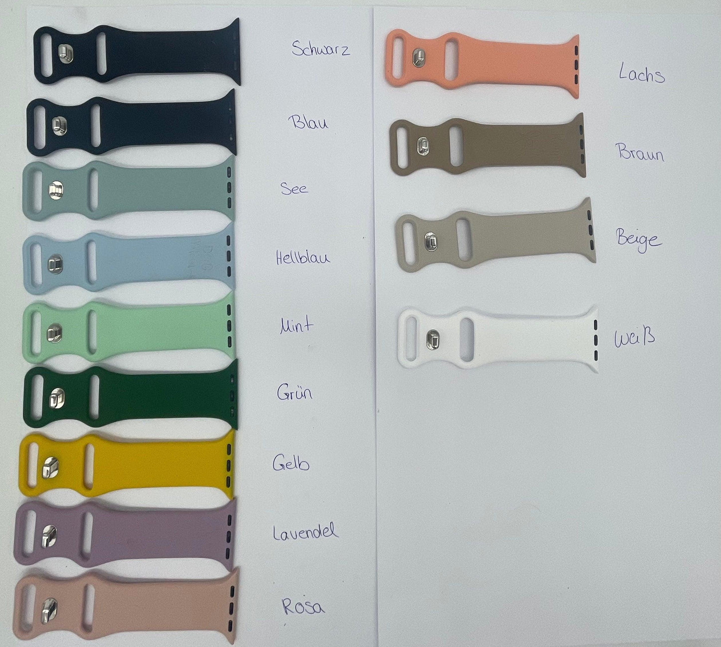 Personalisierte Apple Watch Band - LieblingsHaustier